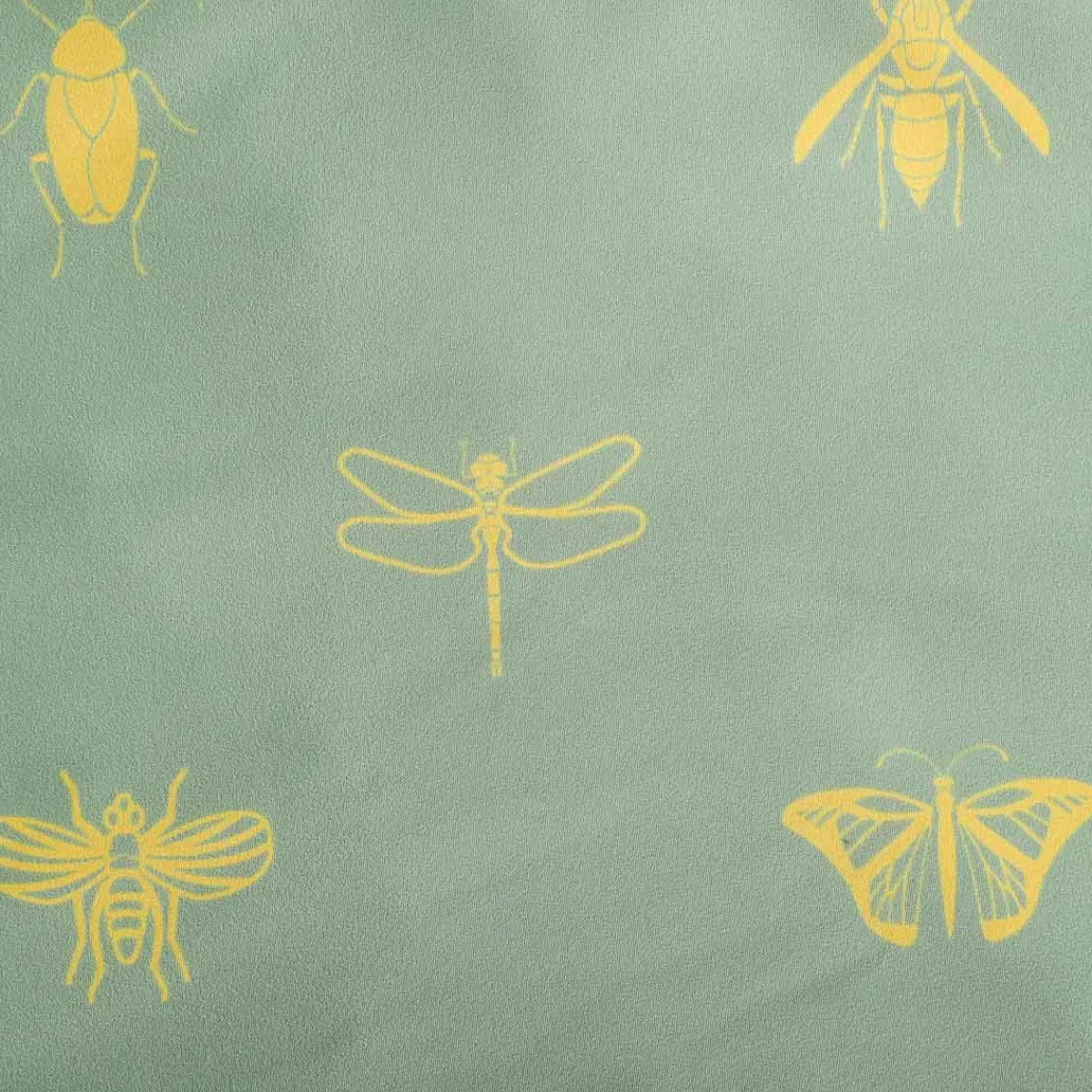 Cheap Pościel Luro Z Mikrofibry Oliwkowa W Owady 200X220 Cm Pościel Z Mikrofibry