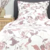 Discount Pościel Rosa Z Mikrofibry W Rozowe Liscie 140X200 Cm + 1*70X80 Cm Pościel Z Mikrofibry