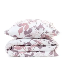 Discount Pościel Rosa Z Mikrofibry W Rozowe Liscie 140X200 Cm + 1*70X80 Cm Pościel Z Mikrofibry