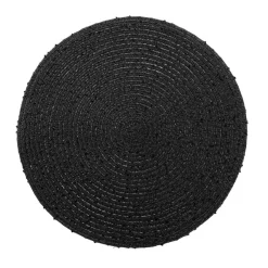 Flash Sale Podkladka Do Jadalni Frida Czarna 38 Cm Podkładki Pod Talerze