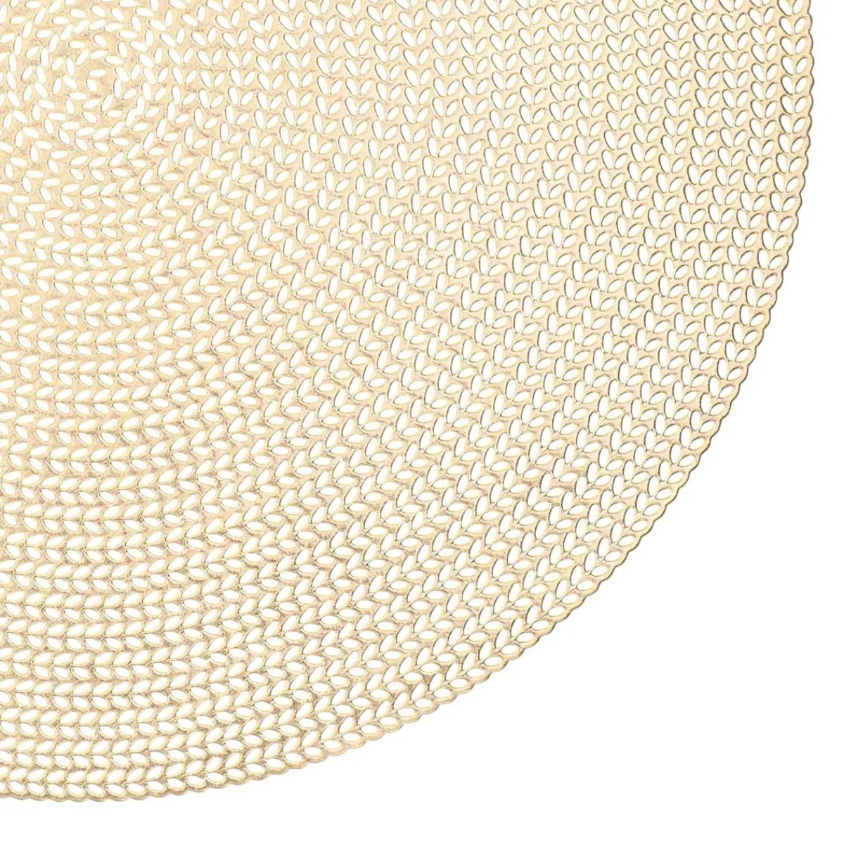 Shop Podkladka Do Jadalni Skine Zlota 38 Cm Podkładki Pod Talerze