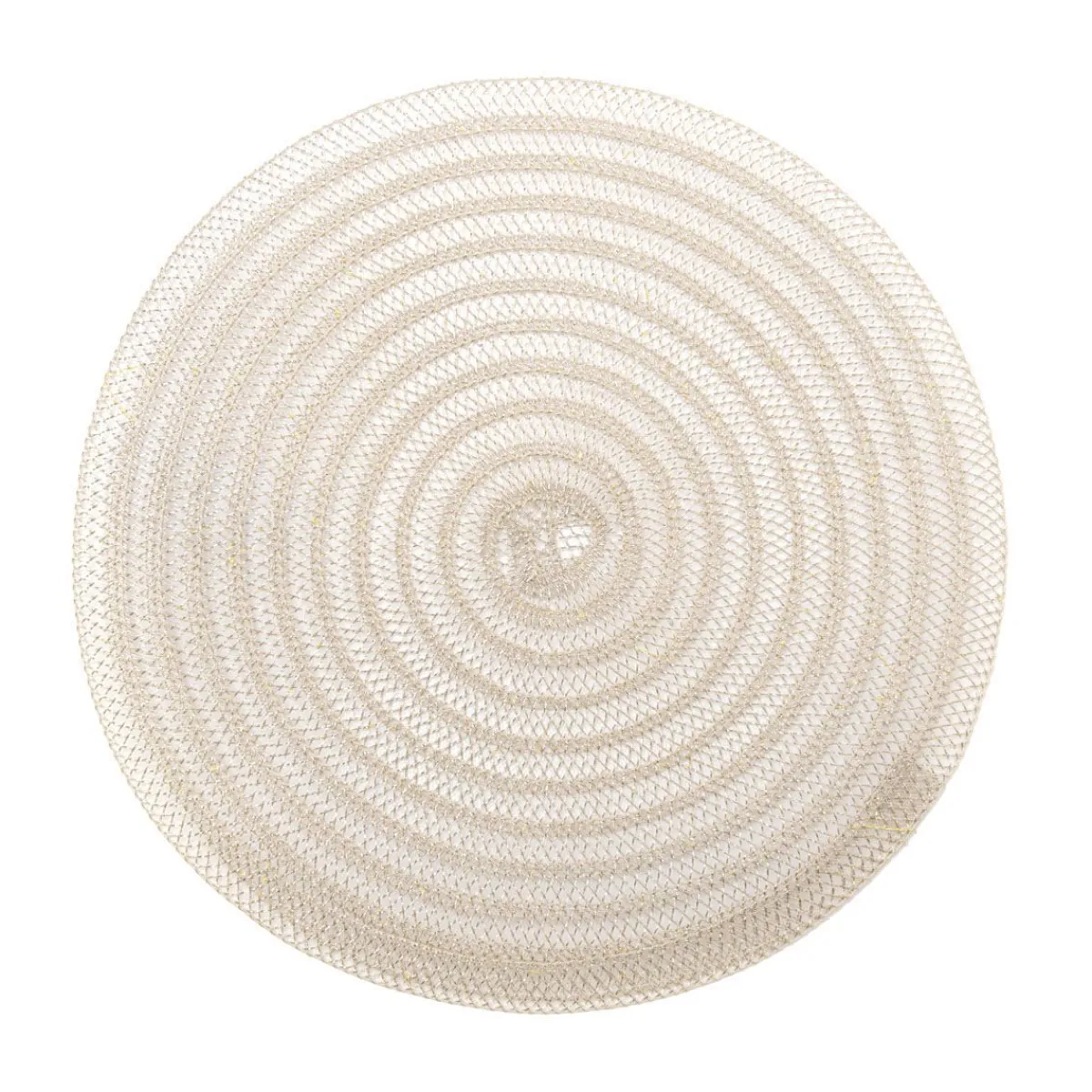 Hot Podkladka Okragla Zlota Jazmine 38Cm Aw18 922330 Podkładki Pod Talerze