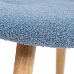 Best PodNożek Moss Teddy Boucle W Tkaninie Teddy 61X41X38 Cm Podnóżki