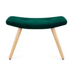 Cheap PodNożek Moss Welurowy 61X41X38 Cm Podnóżki