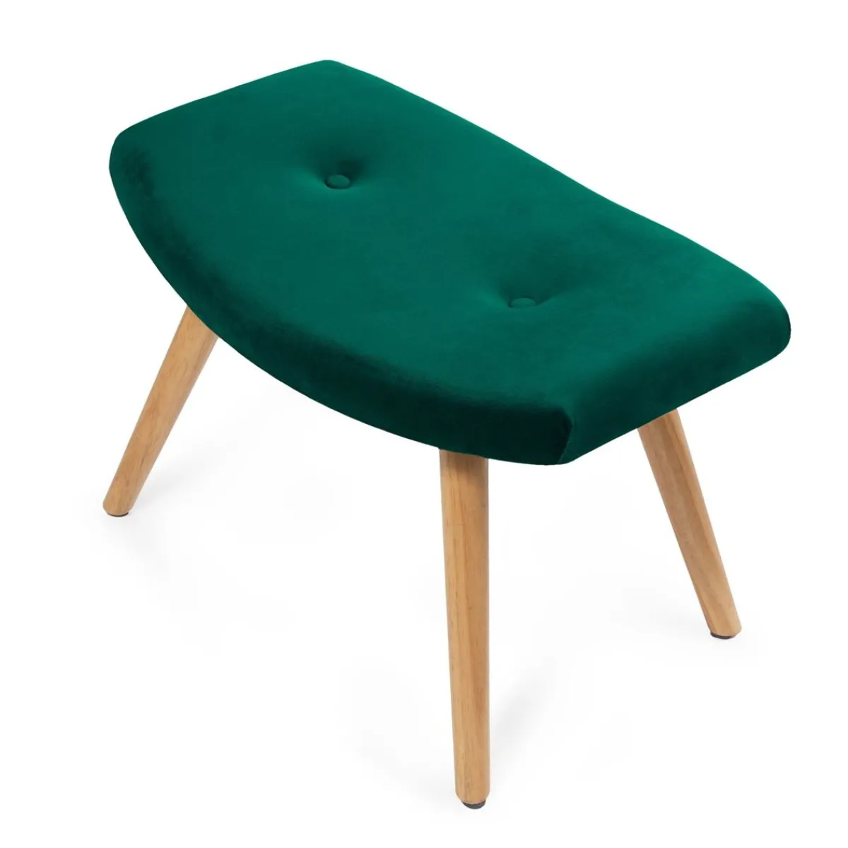 Cheap PodNożek Moss Welurowy 61X41X38 Cm Podnóżki