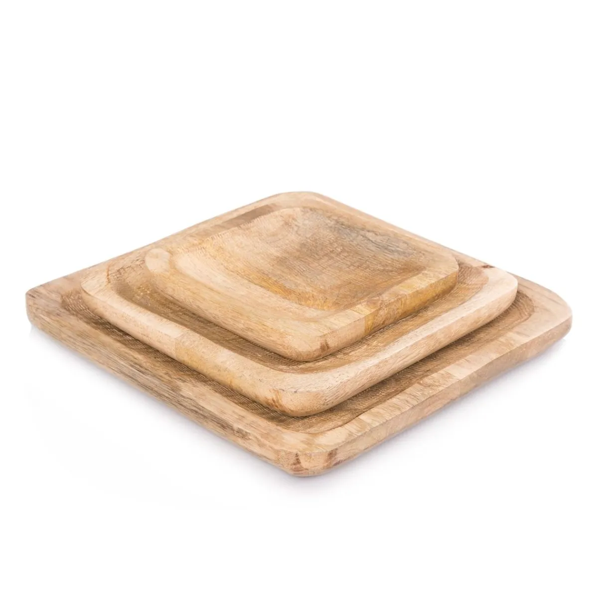 Discount Podstawka Abbou Drewniana 20X20 Cm Podkładki Pod Garnki