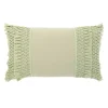 Outlet Poduszka Doel Pistacjowa Z Fredzlami 30X50 Cm Poduszki Dekoracyjne