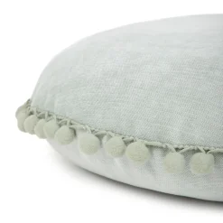 Store Poduszka Eslov Pistacjowa Okragla 40 Cm Poduszki Dekoracyjne