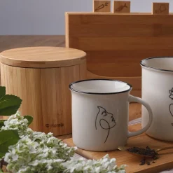 Cheap Pojemnik Bambou Z Pokrywka Na Magnes M 12X10,5 Cm Pojemniki Na Żywność