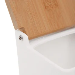 Discount Pojemnik Fincan Porcelanowy Z Lyzeczka 10X10X10 Cm Pojemniki Na Żywność