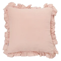 Fashion Poszewka Elin Muslinowa Rozowa 45X45 Cm Poduszki Na Krzeslo
