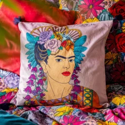 Shop Poszewka Frida Kahlo Z Fredzlami 45X45 Cm Poszewki Na Poduszki