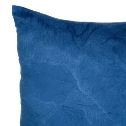 Outlet Poszewka Inari Wytlaczana Granatowa 45X45 Cm Poduszki Na Krzeslo