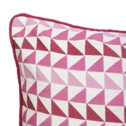 Online Poszewka Koba Fuksjowa We Wzor 45X45 Cm Poduszki Na Krzeslo