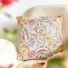 Store Poszewka Leisti W Kwiatowy Wzor 45X45 Cm Poszewki Na Poduszki