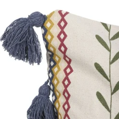 Best Sale Poszewka Miris W Kolorowe Pasy Z Fredzlami 45X45 Cm Poszewki Na Poduszki
