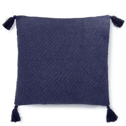 Cheap Poszewka Morris Z Fredzlami Granatowa 45X45 Cm Poszewki Na Poduszki