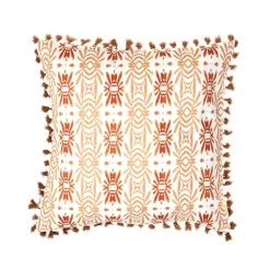 Fashion Poszewka Solio W Brazowy Wzor 45X45Cm Poszewki Na Poduszki