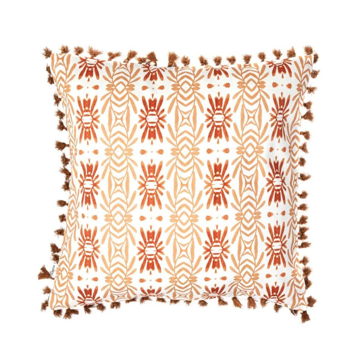 Fashion Poszewka Solio W Brazowy Wzor 45X45Cm Poszewki Na Poduszki