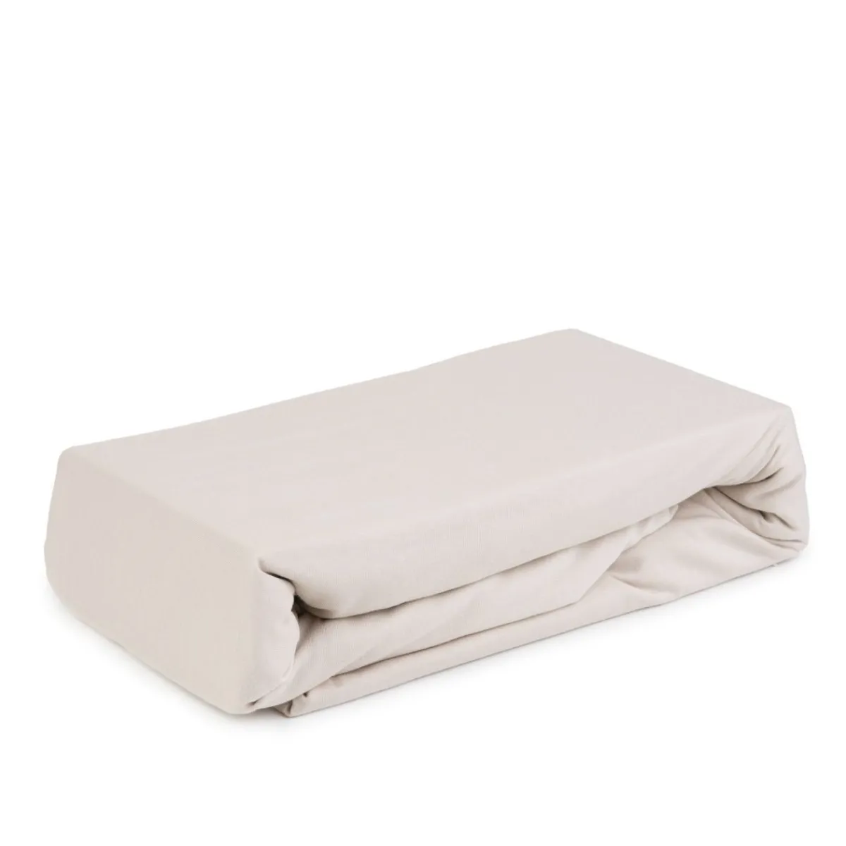 Store Przescieradlo Claire Jersey Bezowe 160X200 Cm Prześcieradła