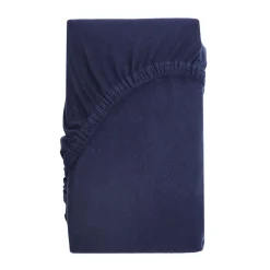 Outlet Przescieradlo Claire Jersey Granatowe 180X200 Cm Prześcieradła
