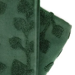 Store Ręcznik Leslie Z Obszyciami Zielony 70X130Cm Ręczniki 70X130