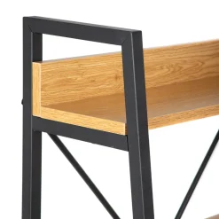 Best Sale Regal Maravi Z Czarnym Stelazem 60X35X116.5 Cm Regały