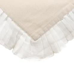 Store Serweta Linela Z Bawelniana Falbanka 80X80 Cm Serwetki