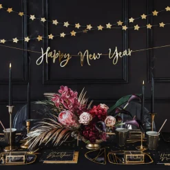 Best Serwetki New Year Papierowe Czarne 20 Szt. 16,5X16,5 Cm Serwetki