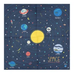 Best Sale Serwetki Space Papierowe Z Nadrukiem 20 Szt. 16X16 Cm Serwetki
