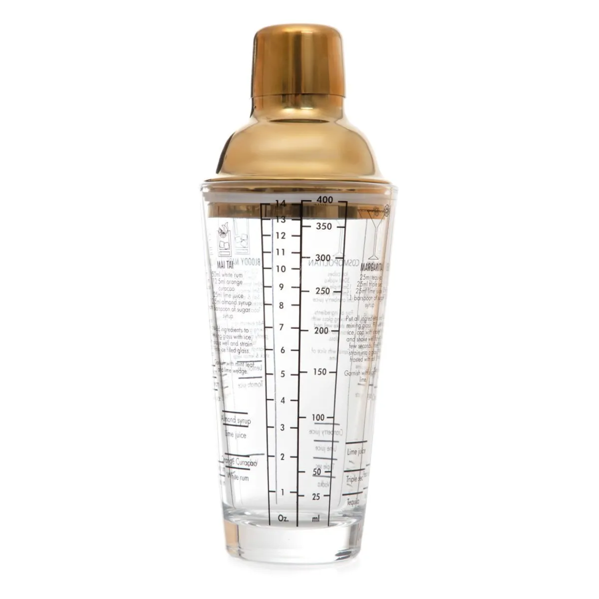 Best Sale Shaker Alcole Ze Zlotym Wieczkiem 0,4 L Akcesoria Barowe