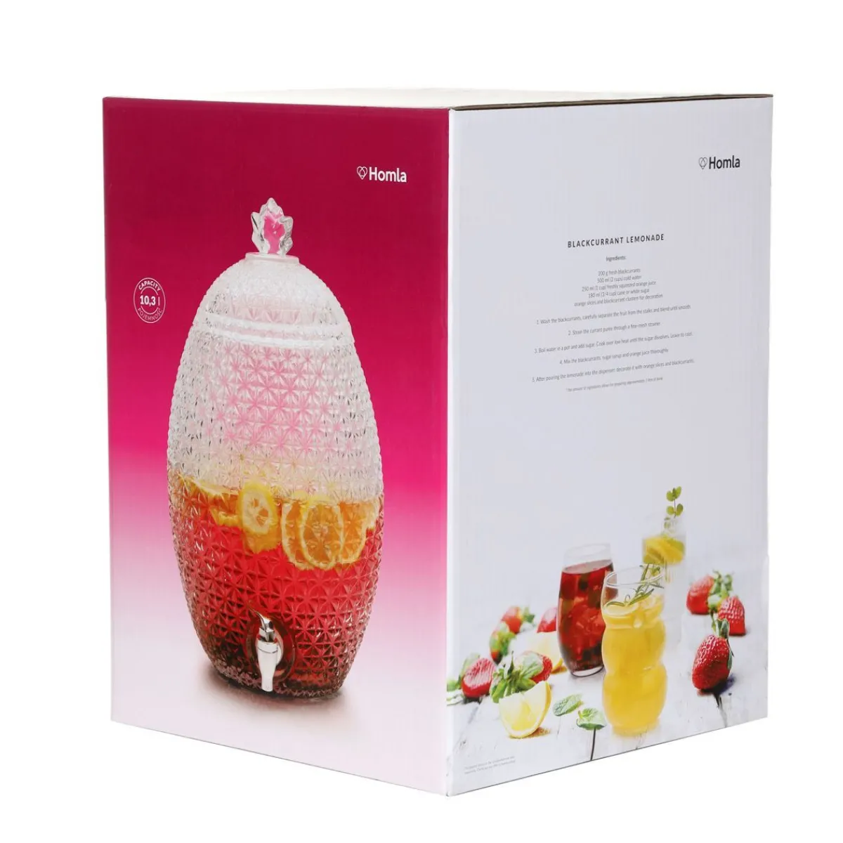 Hot Sloik Pineapple Summer Z Kranikiem Ananas 10,3L Słoje Z Kranikiem