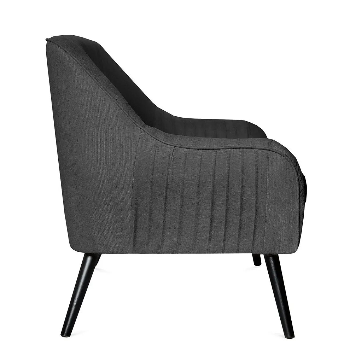 Store Sofa Ella W Tkaninie Ciemnoszara 122X70X84 Cm Sofy