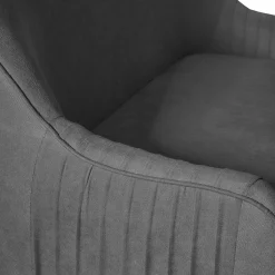 Store Sofa Ella W Tkaninie Ciemnoszara 122X70X84 Cm Sofy
