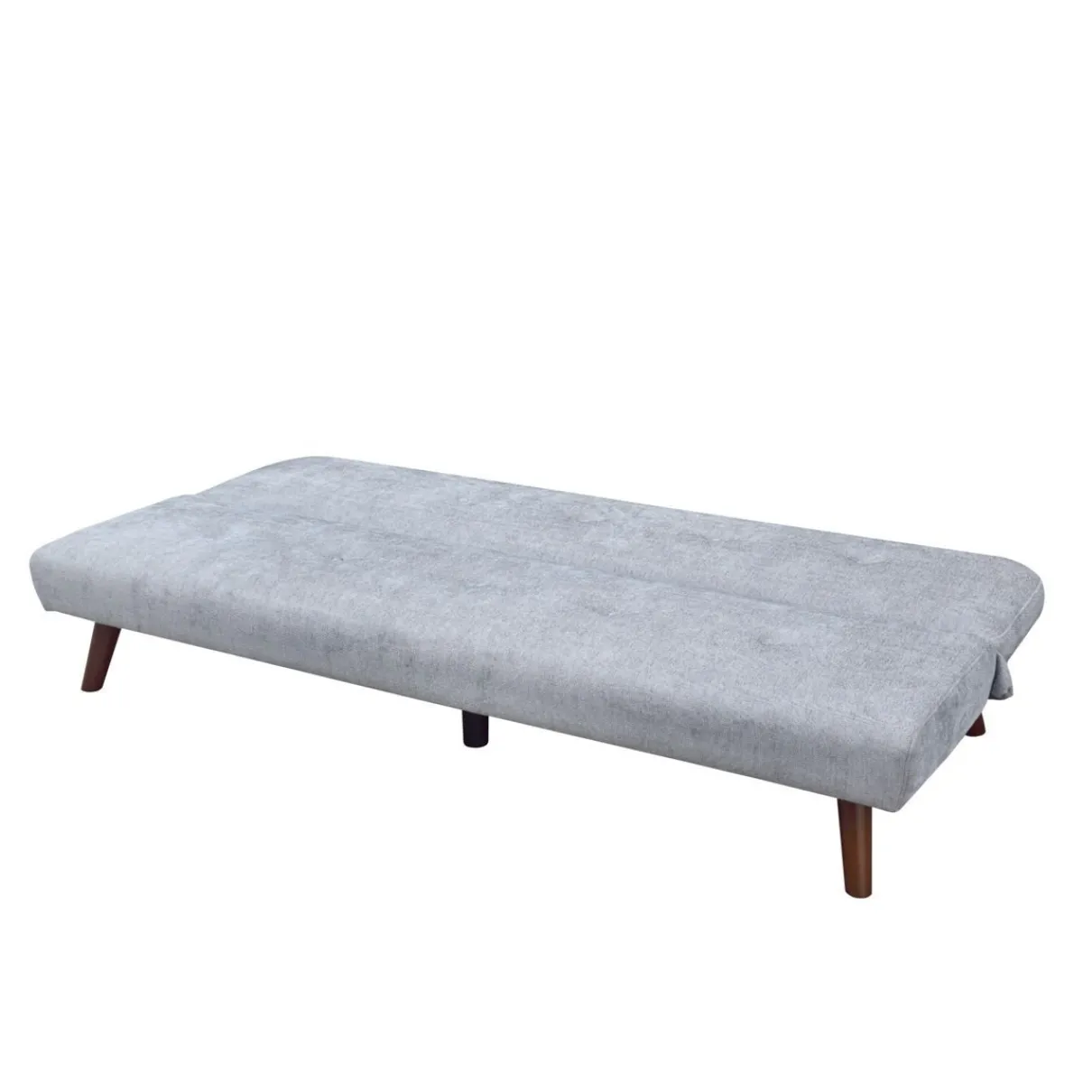 Cheap Sofa Rinko Sofa 3-Osobowa, Z Funkcja Spania, Ciemnoszara 195X81X74 Cm Sofy