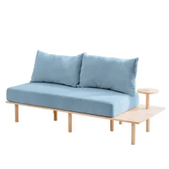 Cheap Sofa Seri Modulowa Niebieska 60X74X86 Cm Sofy