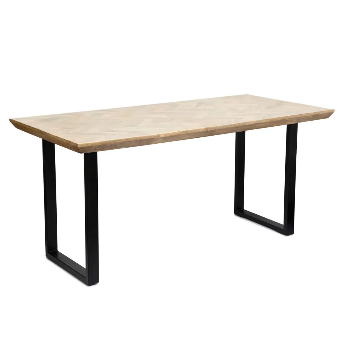 Best Stol Mangata Lite Drewno Mango + Metal 160X80X76 Cm Stoły