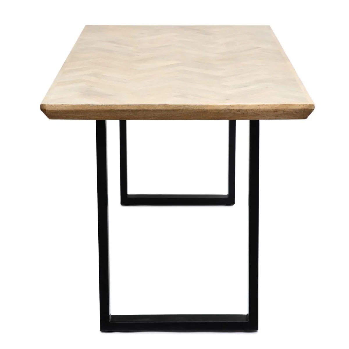 Best Stol Mangata Lite Drewno Mango + Metal 160X80X76 Cm Stoły