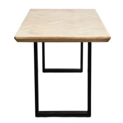Cheap Stol Mangata Lite Drewno Mango + Metal 140X70X76 Cm Stoły