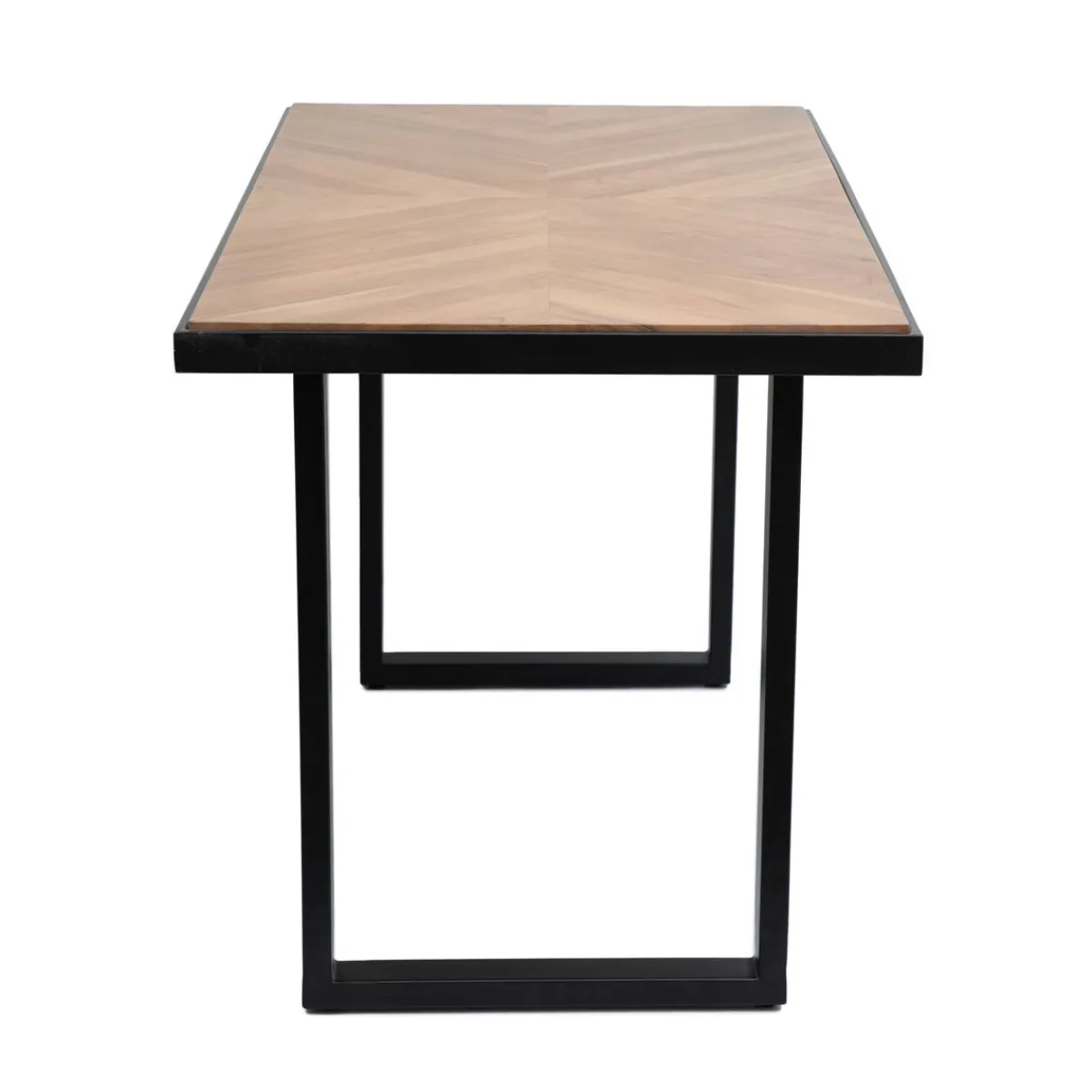 Flash Sale Stol Nattmal Lite Drewno Akacji + Metal 160X80X76 Cm Stoły