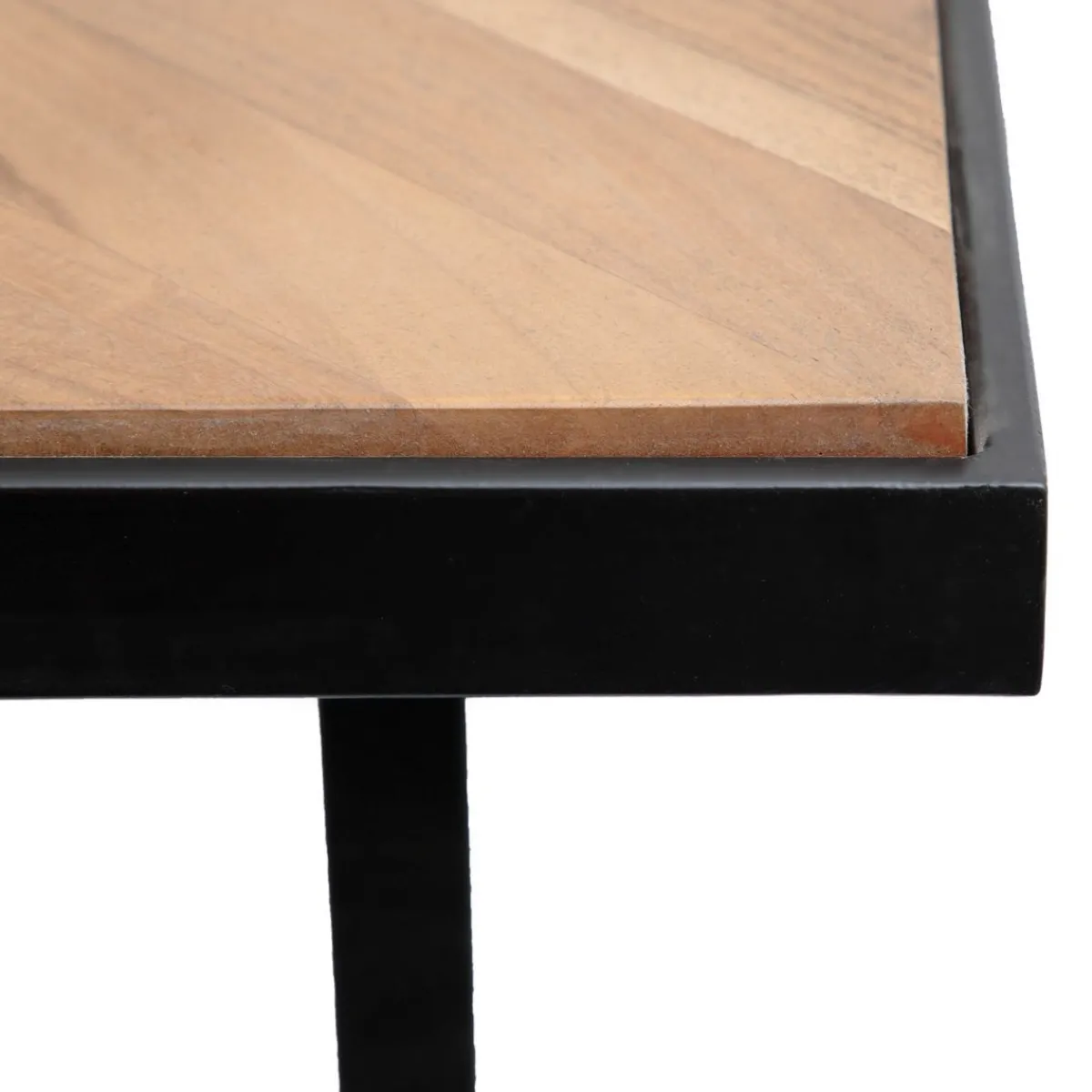 Flash Sale Stol Nattmal Lite Drewno Akacji + Metal 160X80X76 Cm Stoły