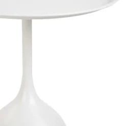 Best Sale Stolik Ferro Metalowy Bialy 58X32X48 Cm Stoliki Kawowe