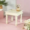 Shop Stolik Kawowy Banhi Lite Drewno Mango Zlobione 56X56X50 Cm Stoliki Kawowe