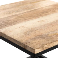 Hot Stolik Kawowy Maya Lite Drewno Mango + Metal 110X60X45Cm Stoliki Kawowe