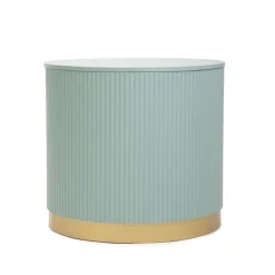 Discount Stolik Kawowy Tabi Matowy Pistacjowy 40X36 Cm Stoliki Kawowe