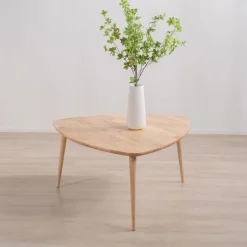Best Sale Stolik Purnam Naturalny 90X90X45,5 Cm Stoliki Kawowe