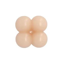 Outlet Swieca Bubble Jasnorozowa 6X6X6 Cm Świece Ogródowe