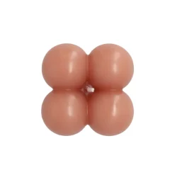 Sale Swieca Bubble Rozowa 6X6X6 Cm Świece Ogródowe