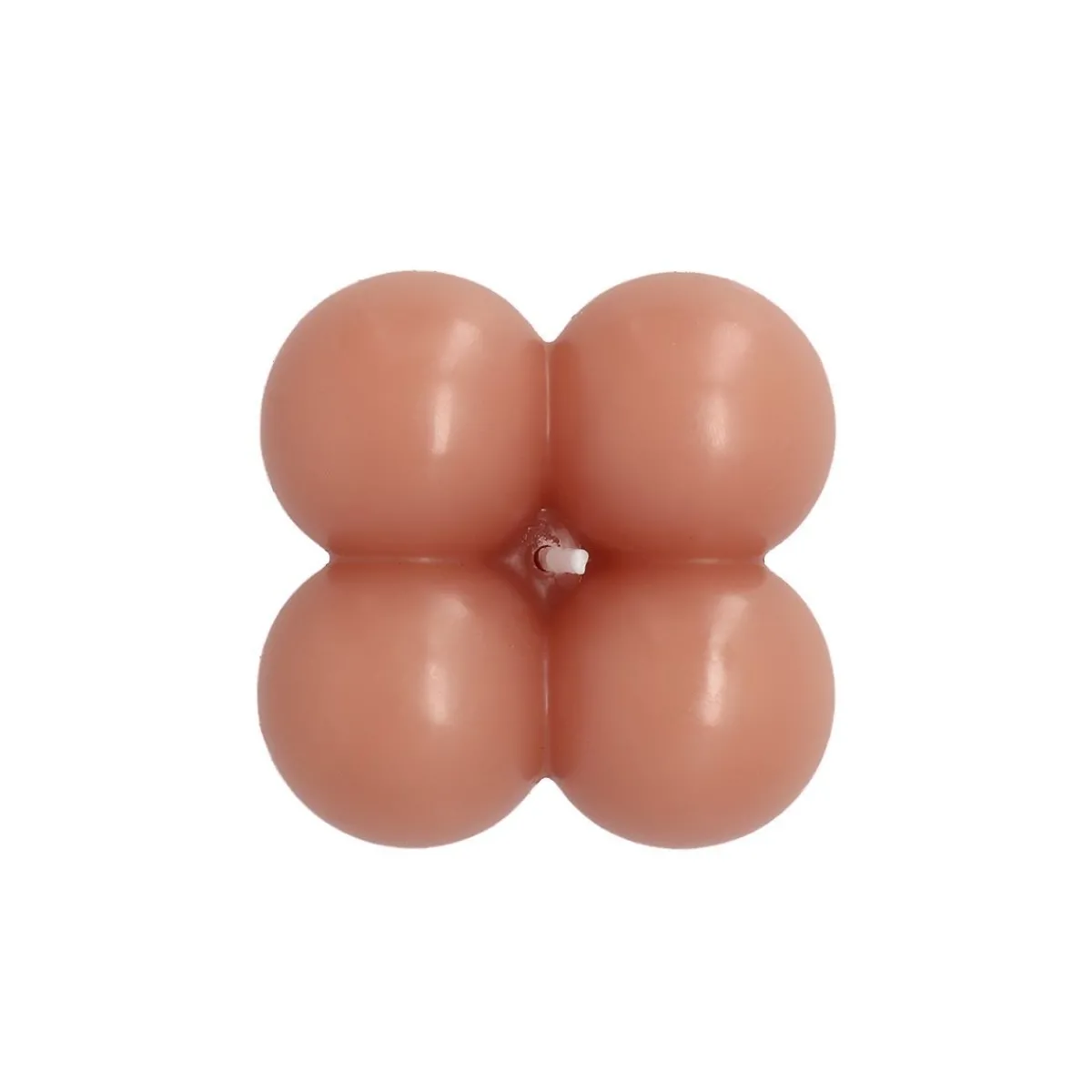 Sale Swieca Bubble Rozowa 6X6X6 Cm Świece Ogródowe