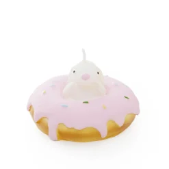 Flash Sale Swieca Wielkanocna Lapin Donut Z Krolikiem 8,5 Cm Świece Dekoracyjne